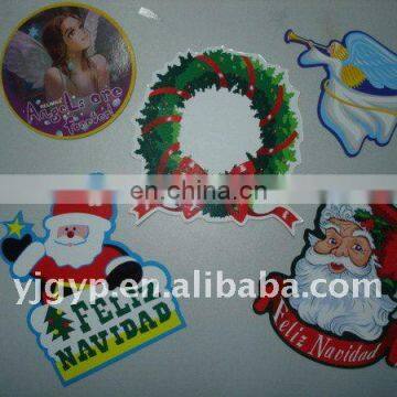 FREE SAMPLE! High quality! promotional Santa fridge magnets