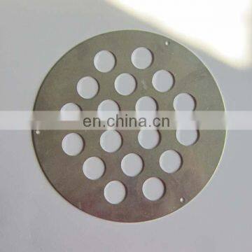 stainless steel sheet metal stamping deodorant floor drain cover