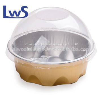 Disposable Aluminum Foil Pleated Baking Cups photo-3
