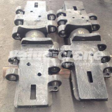 China Hitachi CX1000 Craler crane  track shoe/track pad/track plate manufactures