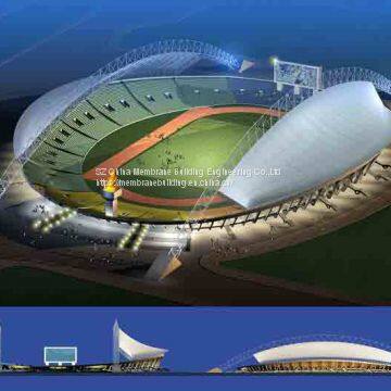 Stadium Architecture Tensile Membrane Roof photo-5