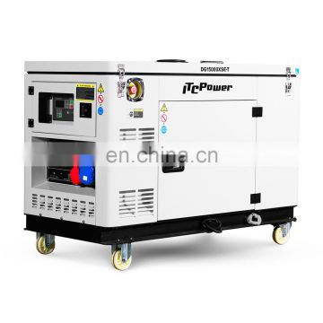 Best price 10kva generator DG12000XSE 50Hz silent diesel energy generator