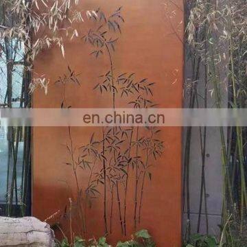 Courtyard Decorative Corten Steel Screen