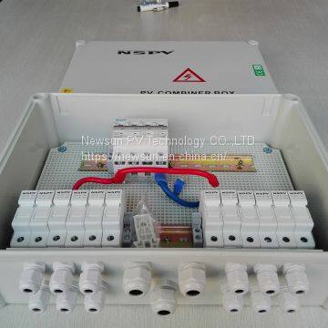 Solar PV Strings Distribution Combiner Box for 2-32string With Metal and Plastic photo-4