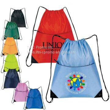 Cheap Nylon Zippered Drawstring Backpack,Cheap Nylon Zippered Drawstring Backpack Wholesaler ,Drawstring Backpack