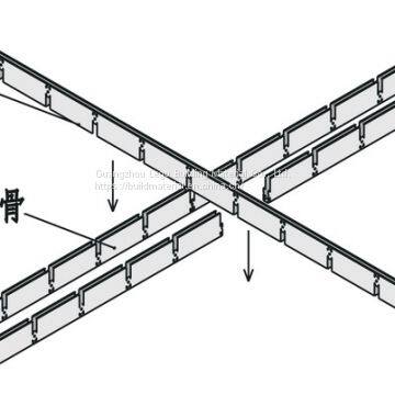 100x100 Aluminum Grille Design Decorative Grille Ceiling photo-3
