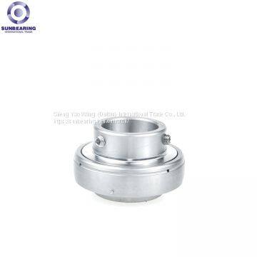UC213 Pillow Block Bearing Silver 65*120*65.1mm Stainless Steel GCR15 SUNBEARING photo-3