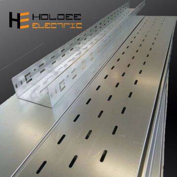 100X50mm Low Price Aluminum Alloy 1060 Perforated Cable Tray photo-5