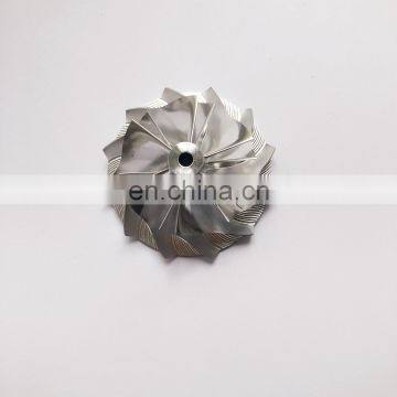 K04 47.56/61.98mm 6+6 blades high performance turbocharger turbo milling/aluminum 2618/billet compressor wheel