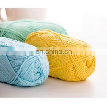 Soft touch DK weight acrylic blend knitting wool yarn for baby items