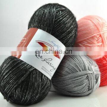 Hot Sale Surong Mercerized Polyrster/acrylic Hand Knitting Yarn photo-4