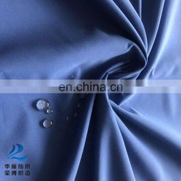 High quality waterproof polyester twill peach skin microfiber fabric