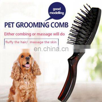 Pet Supplier Hot selling Pet Grooming Comb Dog Massage Brushes Clean Hair Grooming Comb for All kind of Animals