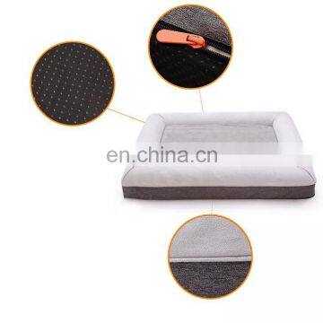 High-quality Memory Foam Dog Bed - Removable Cover Pet Bed With Waterproof Inner Cover Polar Bear ALI-GD-PB photo-2