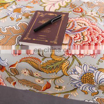 Wholesale Custom Floral Printed Cotton Table Cloth Designs Waterproof Table Cloth photo-4