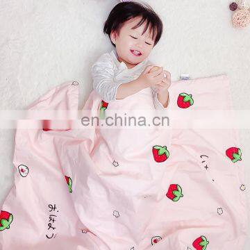 2020 Summer Hot Products Drop Shipping 3D Massage Minky Dot and 100% Cotton Fabric Two Layers Baby Comforter Blanket photo-5