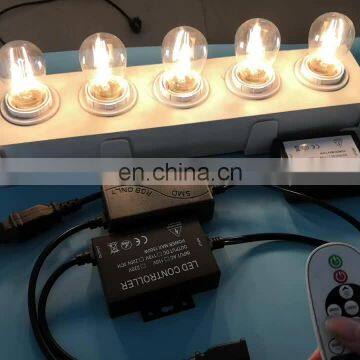 110V RF remote control  LED Christmas light string controller dimmer  for high voltage light string plug