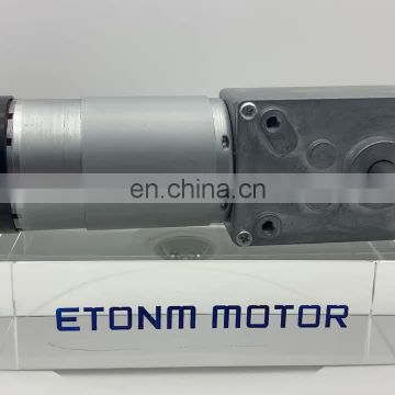 worm gear motor 12v with encoder low noise