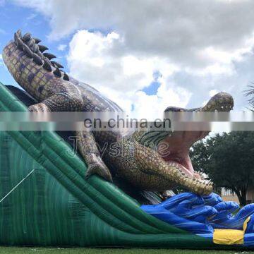 Giant Inflatable Slide Crocodile Playground Jumping Castle Bouncer Slides For Sale photo-4