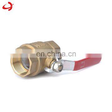 Female Water Brass High Quality Ball Valve Steel Threaded