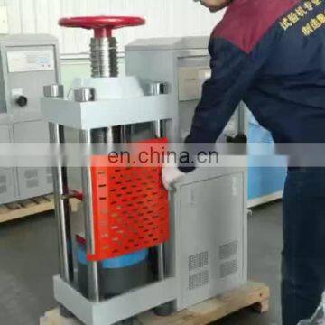 YES-2000 concrete cube compression strength testing machine