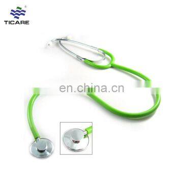 Factory Provide Fashional Professional Single Head All Black With Plastic Ring Stethoscope photo-4