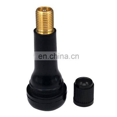 Tubeless Rubber Tire Valve Natural Rubber  Aluminium Tire Valve TR414