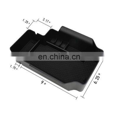 Interior Accessories Parts Silicone Armrest Rest Storage Box Center Control Console Organizer Tray For Chevrolet Colorado 15-21 photo-2