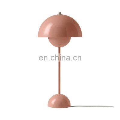 Modern Simple Flowerpot Night Light Colorful Flower Warm Desk Lamp