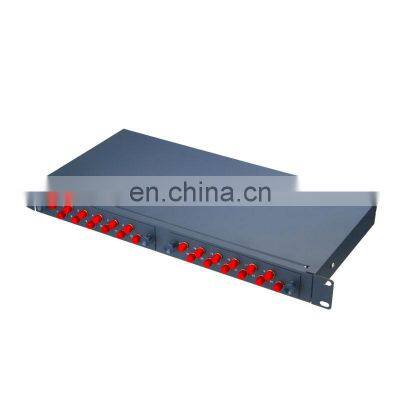 Rack Mount Type Fully Equipped FC 24 Port Fiber Optic Patch Panel