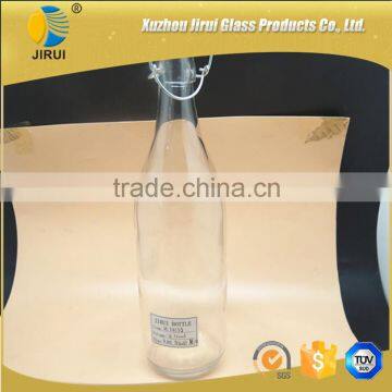 1000ml glass bottle with lid