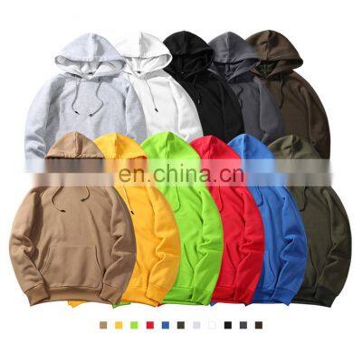 OEM Custom Logo Free, Sample Hoodie Sweatshirt 50% Cotton 50% Polyester Long Sleeve Printed Oversize Pullover Hoodies/ photo-1
