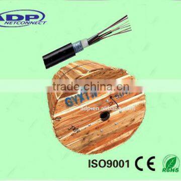 Aerial Double Steel Wire Strengthened Fiber Optical Cable GYXTW G652D fiber