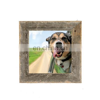 latest rustic fresh style eco-friendly home decorative wood photo frame