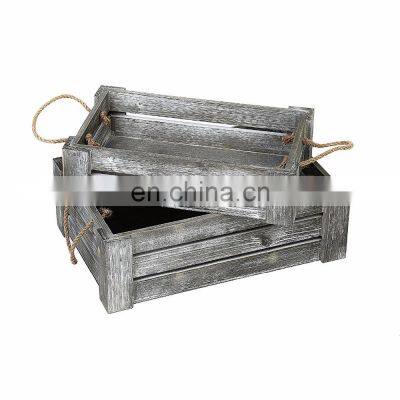 Factory Cheap 6 Bottles Wine Storage Plywood Wooden Crates photo-4