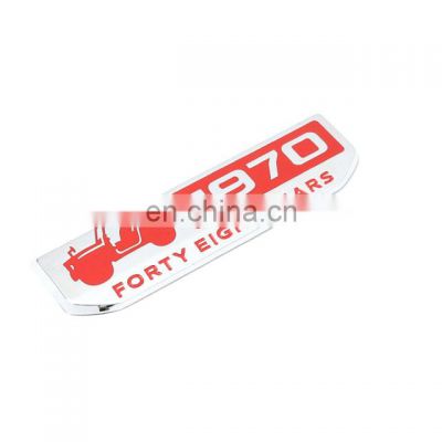 Red sticker for Suzuki Jimny