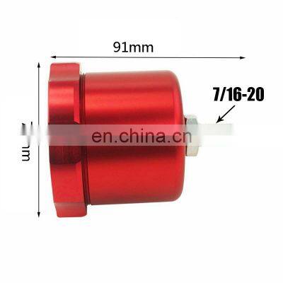 AOSU Aluminum Racing Car Hydraulic Drift Handbrake Oil Tank For Fluid Reservoir