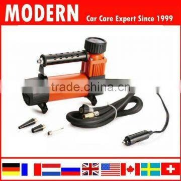 12V Metal car air pump/car air compressor/auto tyre inflator