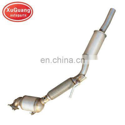 XUGUANG high quality OE Style automobile catalytic converter for Volkswagen VW lavida 1.6 2013