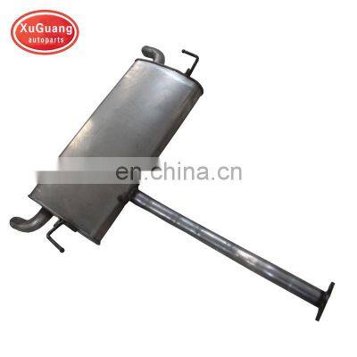 XUGUANG high quality silent rear exhaust muffler for hyundai IX35 with dual outlet pipe