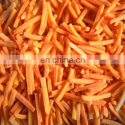 Sinocharm BRC Approved Nutritious Delicious IQF Frozen Carrot Strip photo-4