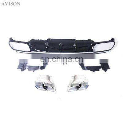 Factory Hot Sale E63 E63S rear diffuser 2016*2019 year For Mercedes-Benz E63 E63S Style W213 Rear Diffuser