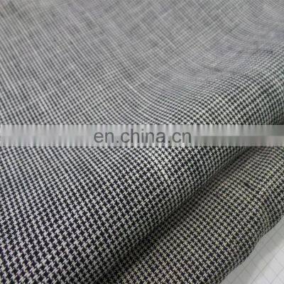 Pure Linen Plaid Suit Windmill Pillow Sofa Fabric Linen Jacquard Fabric Yarn-dyed Fabric photo-2