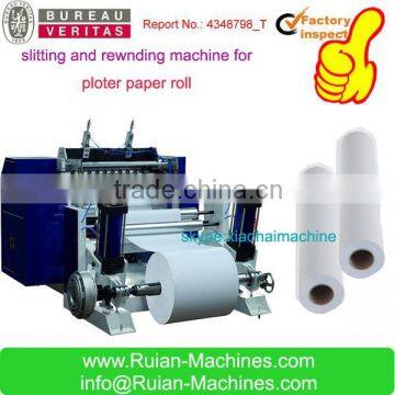 Plotter Photo Paper Roll Slitting Machine