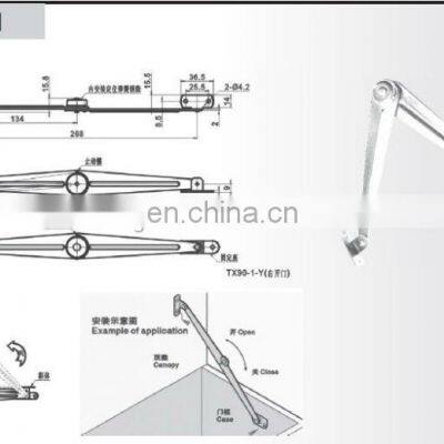 TX90-1 Novel Carbon Stainless Steel or Steel Chrome Coated Decorative Door Stops photo-5