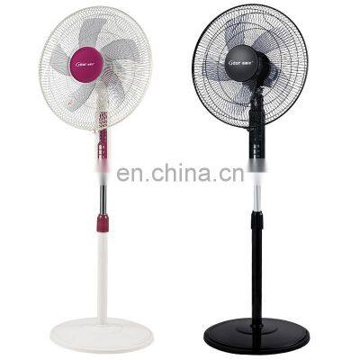 Floor-standing household remote control electric fan