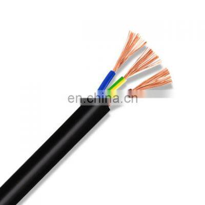 RVV 3X0.5mm Copper Wire PVC Flexible Alarm Cable 3 Core Video Surveillance System Cable