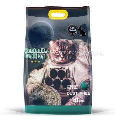 Scented Cat Litter Best Selling Bentonite Seelf Cleaning Cat Sand Price Cat Sanitary Sand Ball Shape photo-5