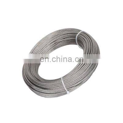 7*19 Balcony 16mm Coated 304 Stainless Steel Wire Ropes