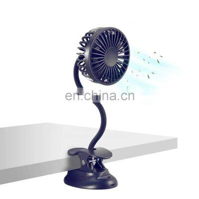 Amazon best selling clip fan,rechargeable slient mini stroller fan,flexible usb fan for Beach Car Camping Bed Office